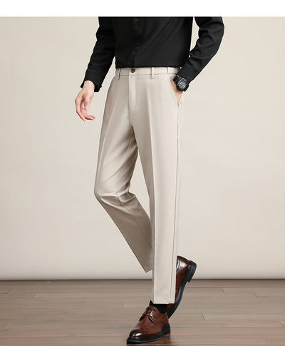Pantalón de Vestir Hombre Coreano Corte Drop-crotch Tendencia - Image 29