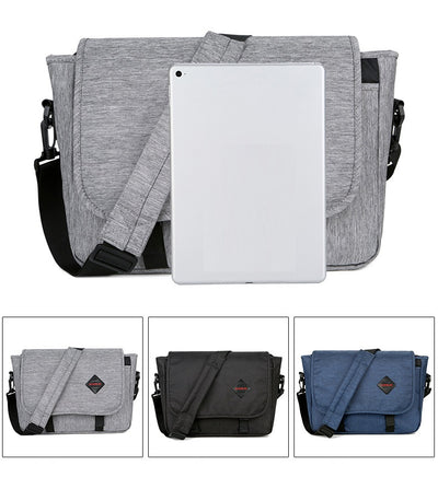 Bolsa Bandolera Oxford para Hombre Estilo Vintage de Gran Capacidad - Image 8