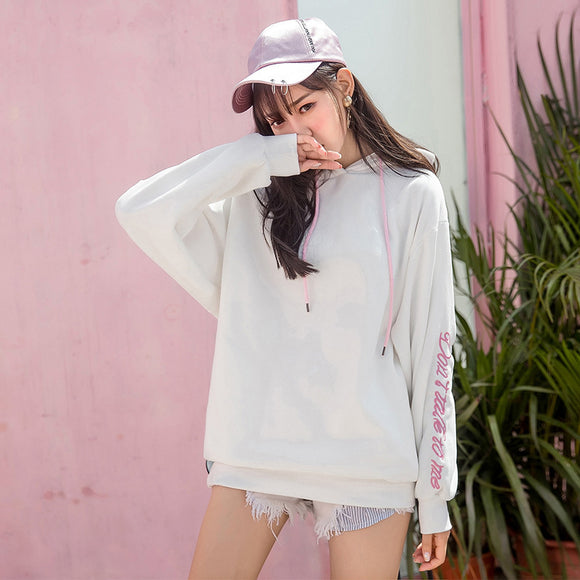 Sudadera con Capucha Gruesa Estilo Coreano - Hoodie Holgado para Otoño e Invierno