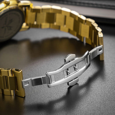 Reloj de Negocios Ultra Delgado para Hombre en Acero Inoxidable con Movimiento de Cuarzo - Image 7