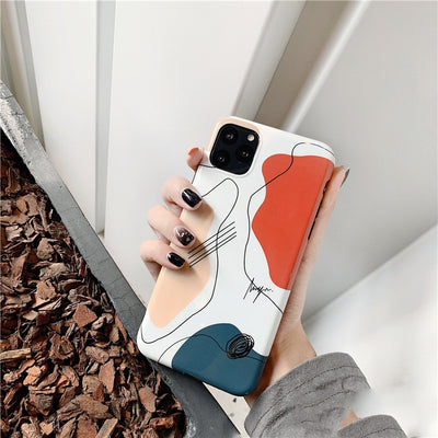 Funda para Celular con Diseño de Líneas Abstractas - Image 3