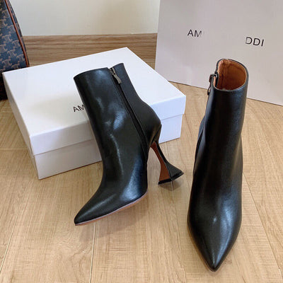 Botas Tobilleras Sexy con Cierre Lateral - Tacón de Aguja - Image 3