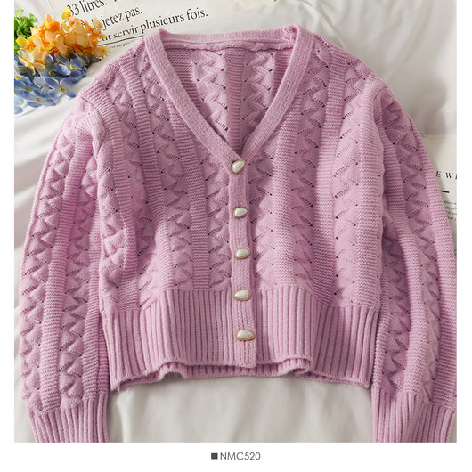 Cardigan Abierto con Espacios y Mangas Largas - Image 6