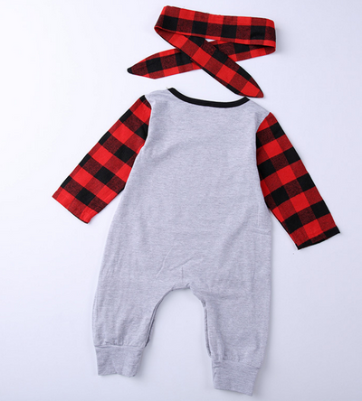 Conjunto Bebé Love is All You Need - Romper + Diadema 2 Piezas - Image 3