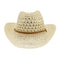 Sombrero Vaquero Tejido a Mano con Protección Solar