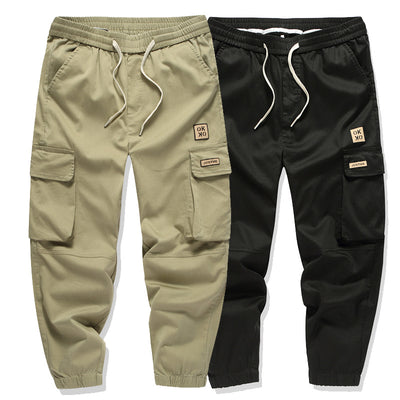 Pantalones Casuales Versátiles con Múltiples Bolsillos para Hombre - Image 9