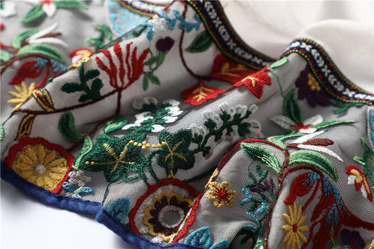 Foulard Vintage de Algodón Puro - Image 10