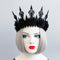Diadema Máscara de Belleza Corona Negra