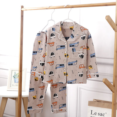 Pijama Infantil de Algodón para Primavera y Otoño - Image 2