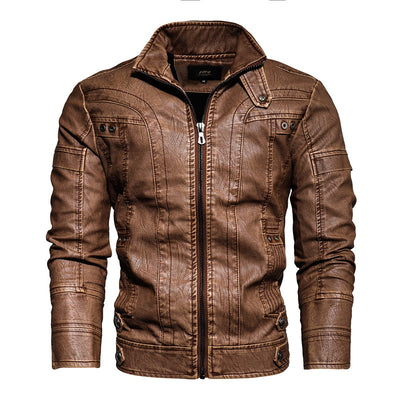 Chaqueta Retro de Cuero Sintético PU - Image 6