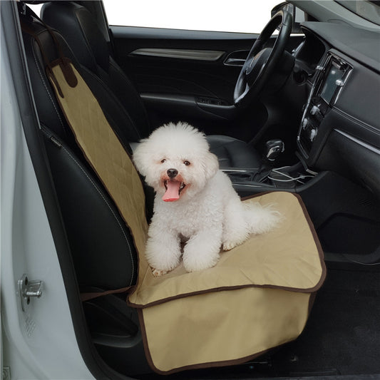 Protector de Asiento de Auto Impermeable con Cinturón de Seguridad para Mascotas