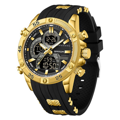 Reloj Electrónico Multifuncional para Hombre Resistente al Agua con Luz Nocturna y Alarma - Image 5