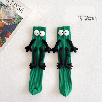 Calcetines Cortos de Algodón Puro con Muñeca Adorable - Diseño para Parejas - Image 17