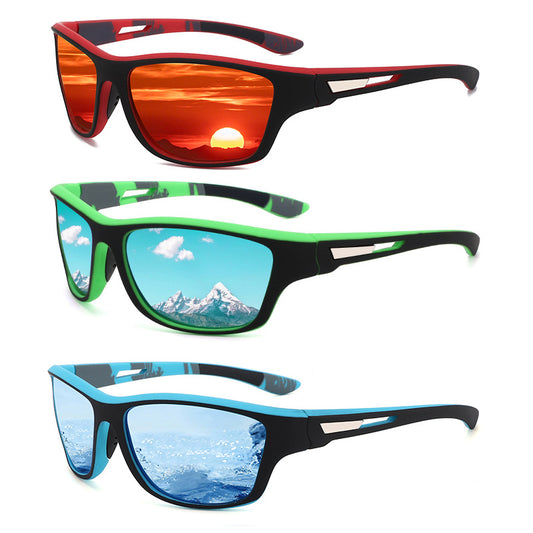 Gafas de Sol Polarizadas para Hombre con Lentes de Película Colorida - Image 2
