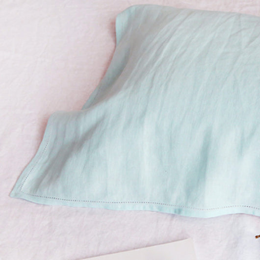 Toalla Almohada de Lino Puro Transpirable Color Liso Premium - Image 12