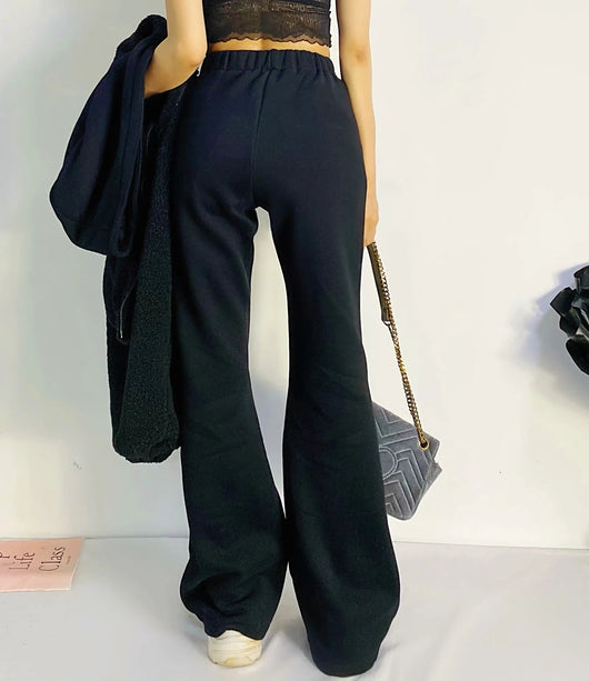 Pantalones Deportivos Holgados Otoño Invierno para Casa y Limpieza - Image 5