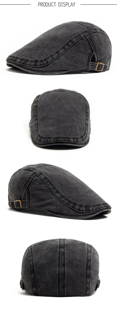 Gorra Vaquera Denim Lavado Retro - Estilo Casual y Versátil - Image 20