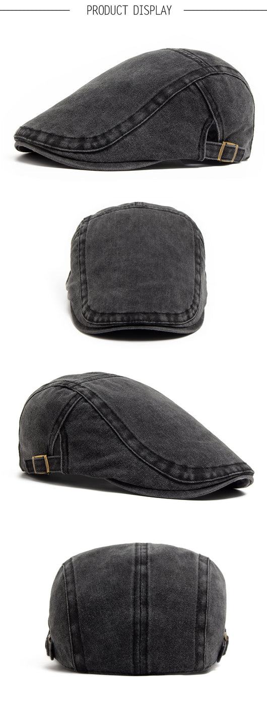Gorra Vaquera Denim Lavado Retro - Estilo Casual y Versátil - Image 20
