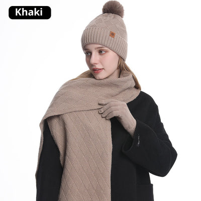 Conjunto Completo de Abrigo: Gorro, Bufanda y Guantes en Lana Térmica - Image 9