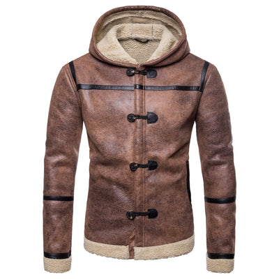 Ropa de Cuero Europeo y Americano de Tendencia