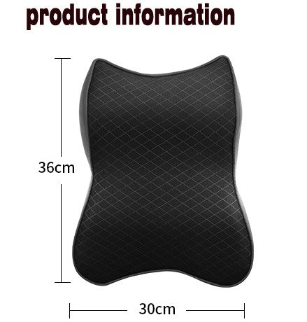 Almohada de Apoyo Cervical y Lumbar para Auto - Image 3