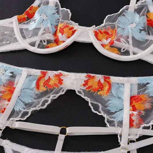 Conjunto de Lencería Bordada Sensual - Image 20