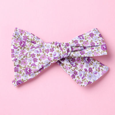 Pasador Infantil Floral Pastoral con Moño Delicado - Image 10