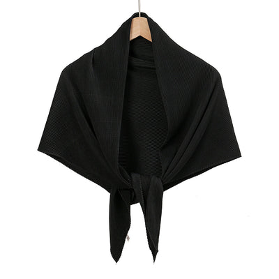 Pañoleta de Satén Efecto Arrugado - Accesorio Versátil de Moda - Image 6