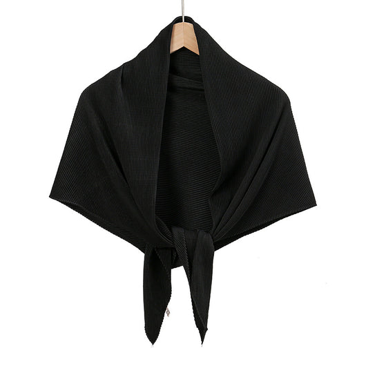 Pañoleta de Satén Efecto Arrugado - Accesorio Versátil de Moda - Image 6