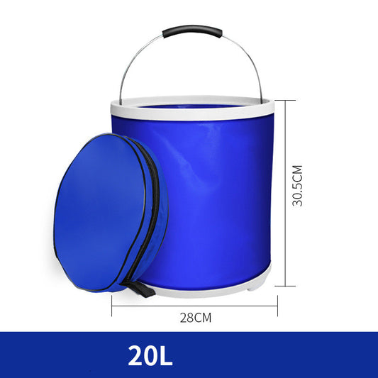 Cubo Retráctil Portátil para Lavado de Autos