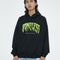Sudadera con Capucha Estampada Tendencia Americana Manga Larga
