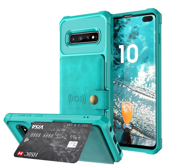 Funda Magnética Multifunción con Cartera para Celular