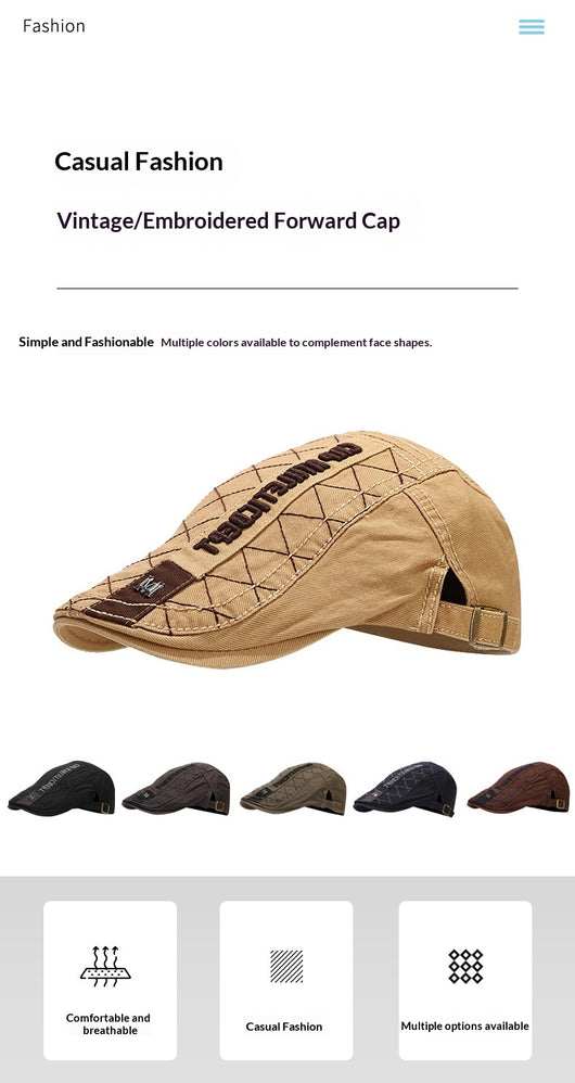 Boina Vintage Multiusos - Gorra de Artista Elegante con Protección Solar - Image 12