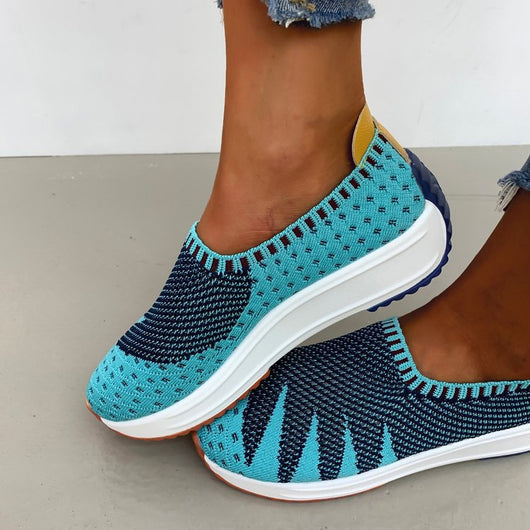 Zapatillas Deportivas Flyknit Transpirables con Cuña - Image 7