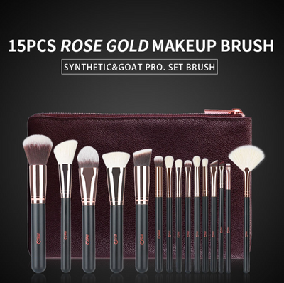 Brocha de Maquillaje Oro Rosa - Image 10