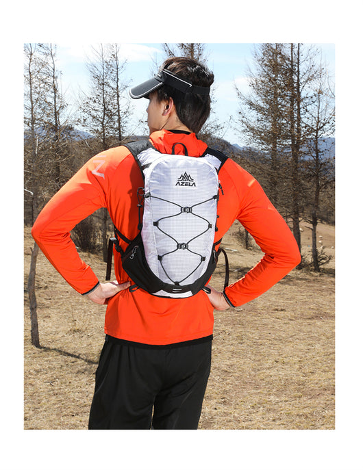 Mochila de Senderismo AZELA con Patrón Grid, Ligera y Transpirable para Trail Running y Camping - Image 25