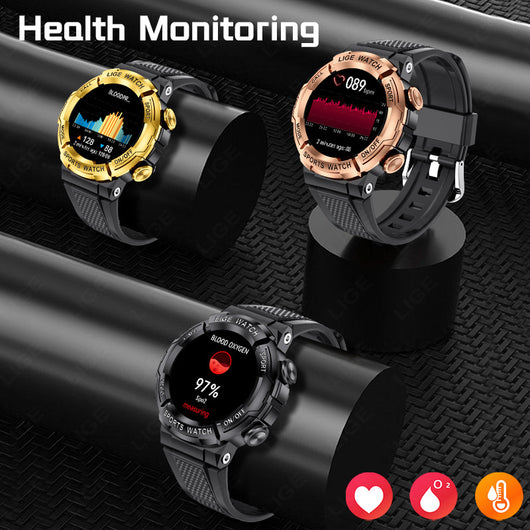 Reloj Inteligente con Monitoreo de Oxígeno en Sangre y Llamadas Bluetooth - Image 3
