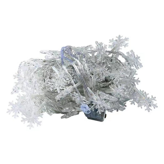 Cadena de Luces LED Copo de Nieve para Decoración - Image 12