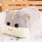 Almohada Peluche Alargada de Hámster - Cojín Suave y Acogedor