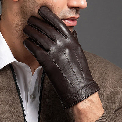Guantes de Cuero Genuino Oveja - Corte Fino para Hombre - Image 4