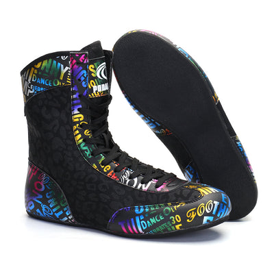 Zapatillas de Levantamiento y Entrenamiento de Combate con Suela Flexible - Image 3