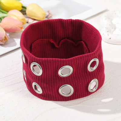 Diadema Vintage de Metal Calado con Cinta Elástica - Image 18