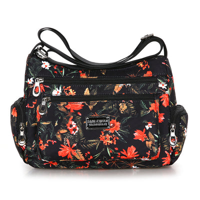 Bolsa Impresa para Mujer con Diseño de Paisaje y Flores Trendy - Image 12