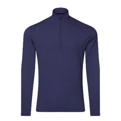 Chompa Lana Gris de Secado Rápido con Cierre Medio - Hombre Outdoor - Image 11