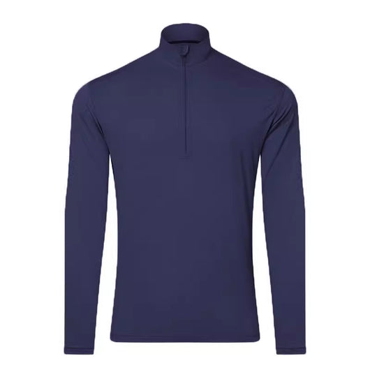 Chompa Lana Gris de Secado Rápido con Cierre Medio - Hombre Outdoor - Image 11