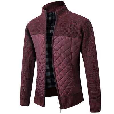 Cardigan Acolchado de Terciopelo para Hombre - Image 16