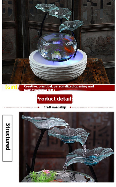 Acuario de Escritorio con Bonsái - Decoración Viva para tu Hogar - Image 9