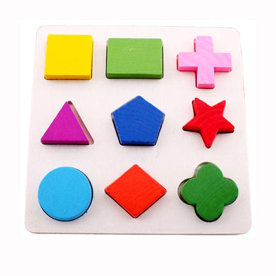 Tablero de Reconocimiento de Formas 3D - Puzzle Educativo Montessori - Image 2
