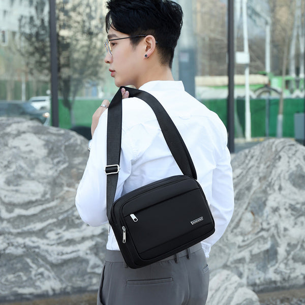 Bolsa Mensajera Oxford Ejecutiva Multicompartimento