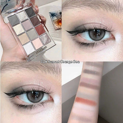 Paleta de Sombras Efecto Agua Ripple para Maquillaje Coreano - Image 6